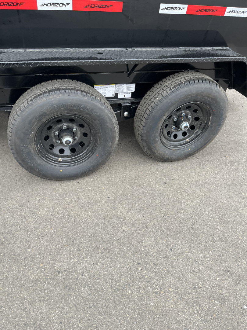 New 2026 Horizon Trailers HZ612X77X3BP5.2K Dump Trailer