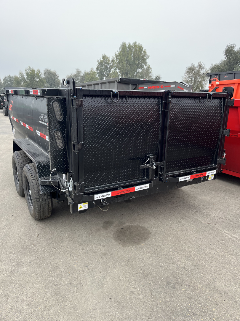 New 2026 Horizon Trailers HZ612X77X3BP5.2K Dump Trailer