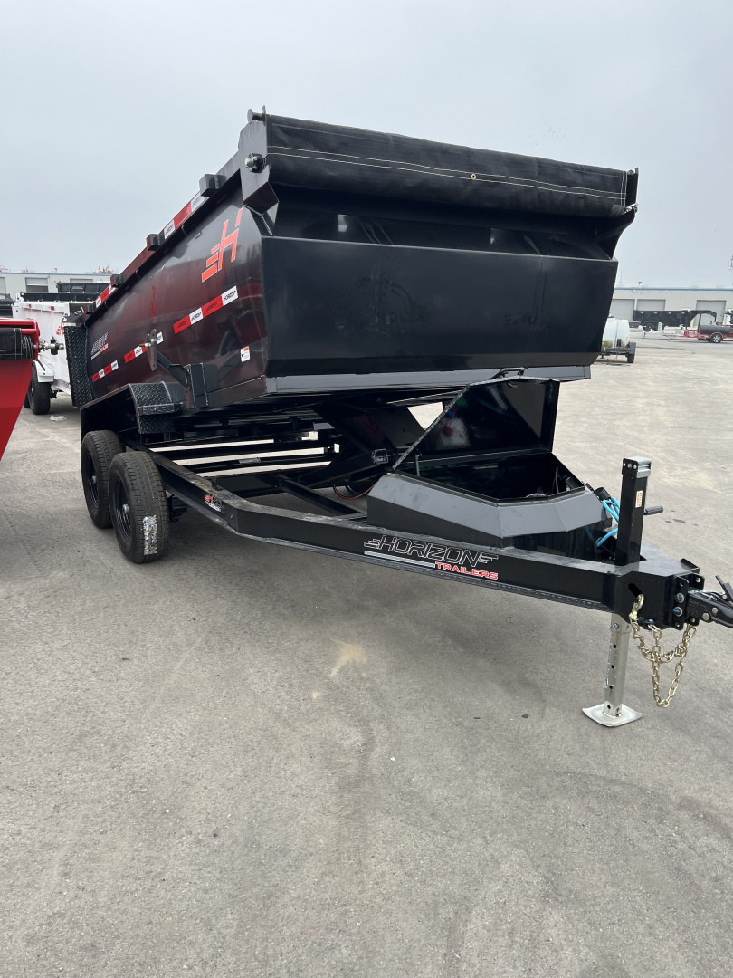 New 2026 Horizon Trailers HZ612X77X3BP5.2K Dump Trailer