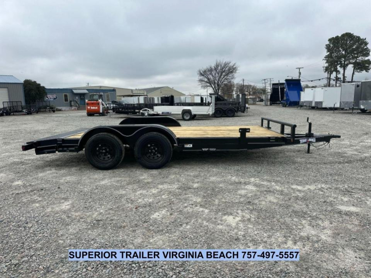 New 2025 TEXAS BRAGG TRAILERS 14+2 HCH Car Hauler w/ Weld On D-Rings & Removable Fender