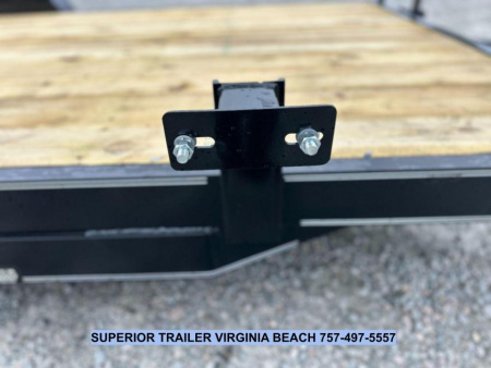 New 2025 TEXAS BRAGG TRAILERS 14+2 HCH Car Hauler w/ Weld On D-Rings & Removable Fender