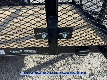 New 2025 TEXAS BRAGG TRAILERS 12P w/ 2ft Sides & Gate Utility Trailer