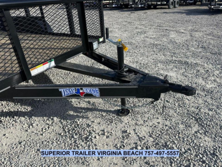 New 2025 TEXAS BRAGG TRAILERS 12P w/ 2ft Sides & Gate Utility Trailer