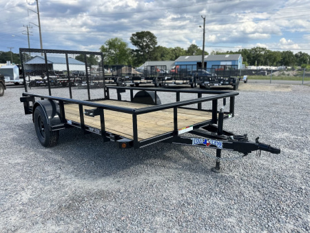 New 2025 Texas Bragg Trailers 6x12P Utility Trailer w/ Gate Utility Trailer