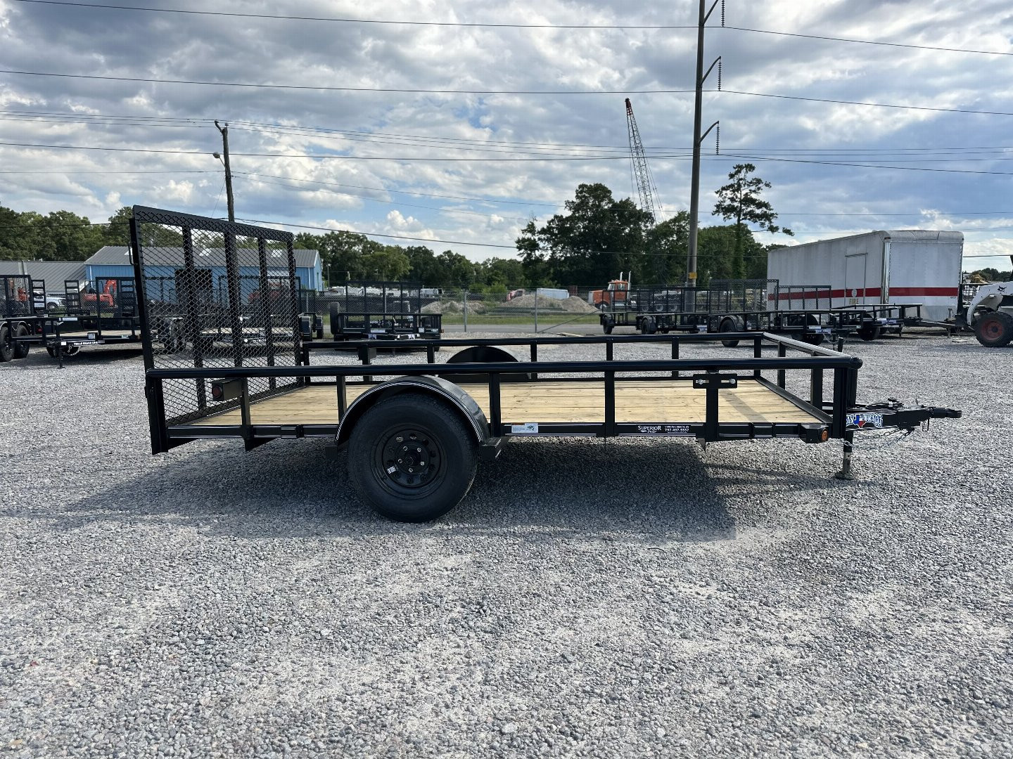 New 2025 Texas Bragg Trailers 6x12P Utility Trailer w/ Gate Utility Trailer