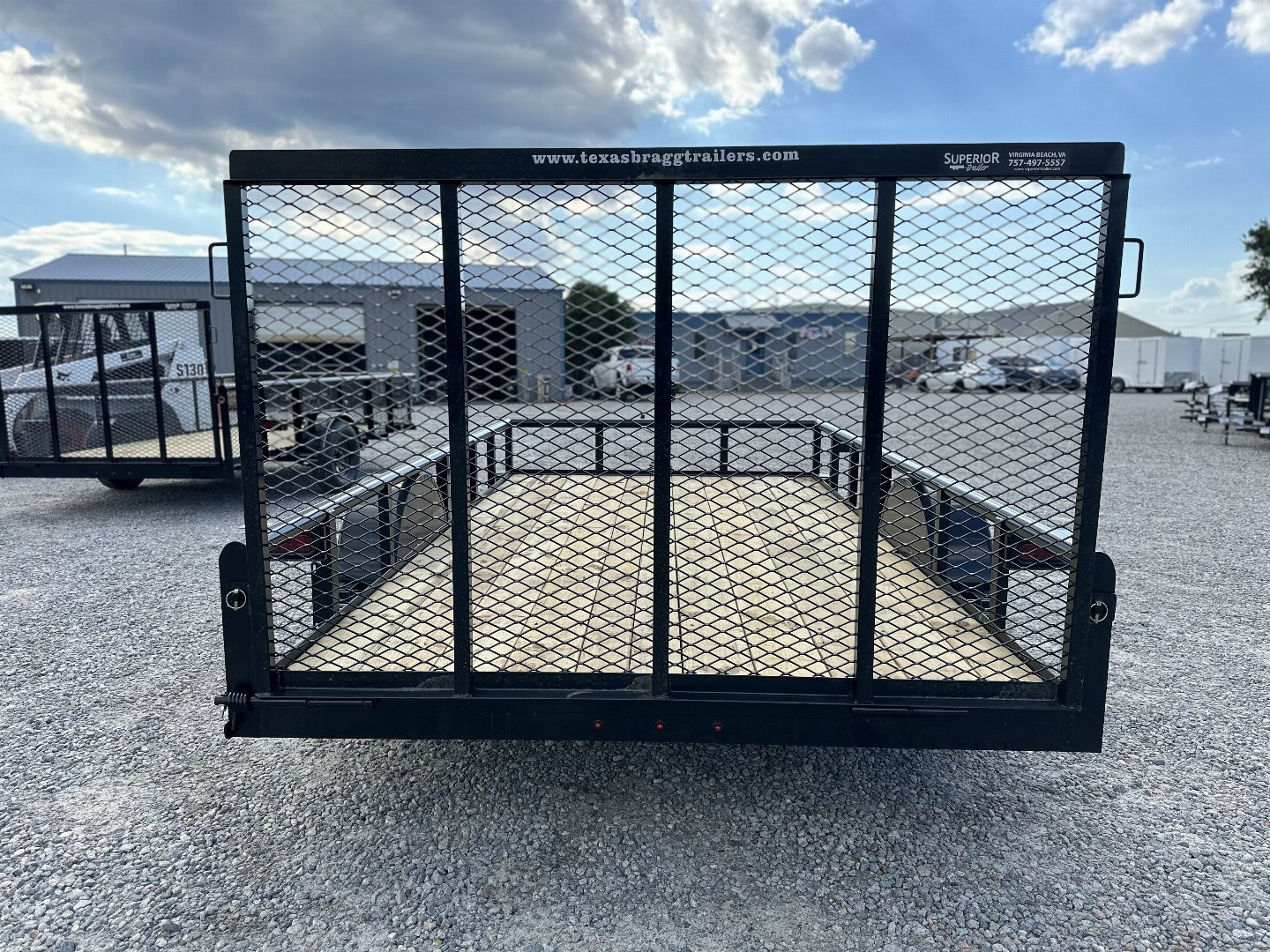 New 2025 Texas Bragg Trailers 6x12P Utility Trailer w/ Gate Utility Trailer