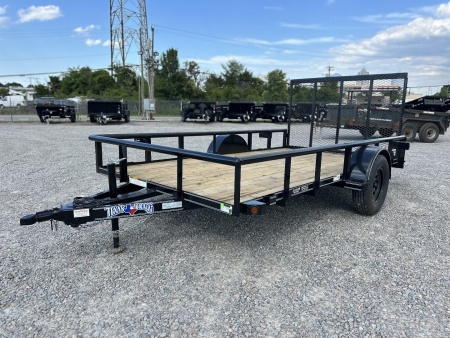 New 2025 Texas Bragg Trailers 6x12P Utility Trailer w/ Gate Utility Trailer