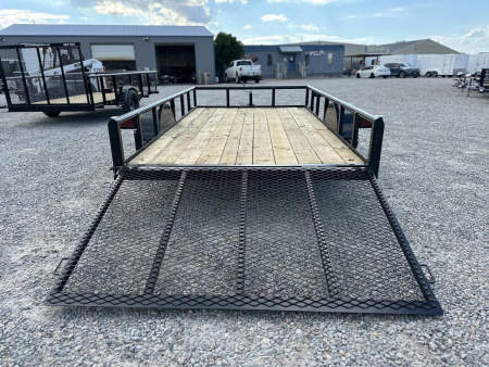 New 2025 Texas Bragg Trailers 6x12P Utility Trailer w/ Gate Utility Trailer