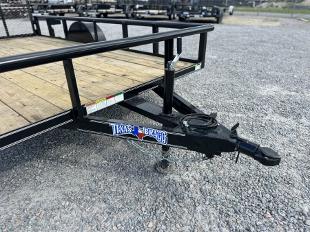 New 2025 Texas Bragg Trailers 6x12P Utility Trailer w/ Gate Utility Trailer