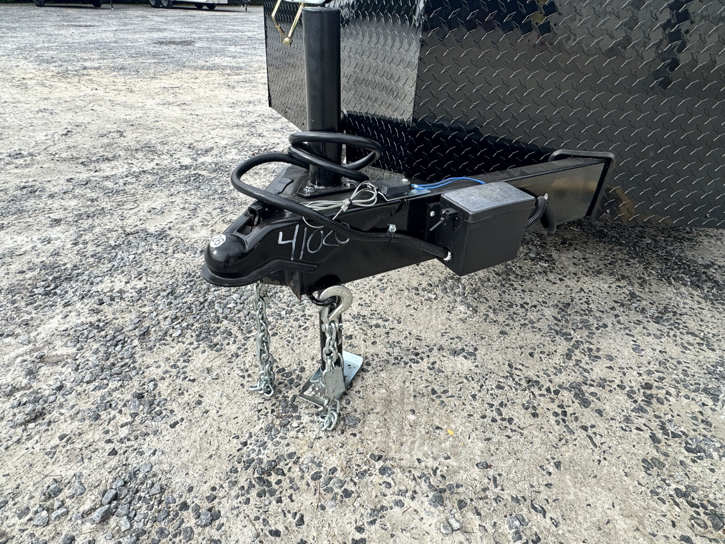 New 2026 Anvil AT7X16TA2WBO+9 WHITE W/BLACKOUT PKG Cargo / Enclosed Trailer