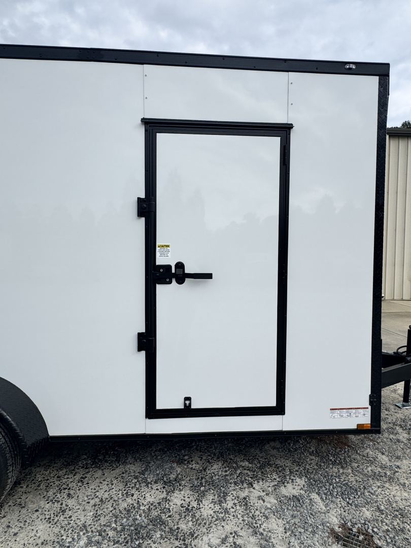 New 2026 Anvil AT7X16TA2WBO+9 WHITE W/BLACKOUT PKG Cargo / Enclosed Trailer