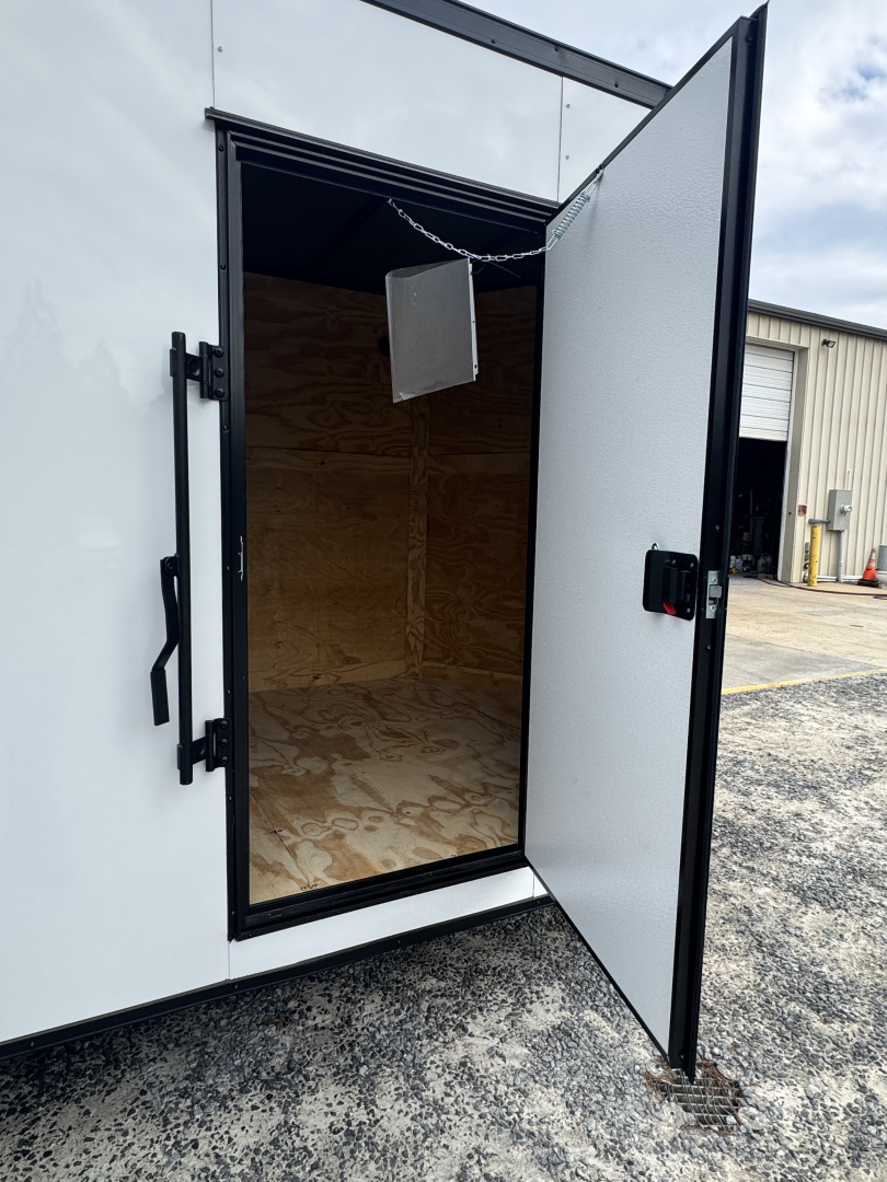 New 2026 Anvil AT7X16TA2WBO+9 WHITE W/BLACKOUT PKG Cargo / Enclosed Trailer