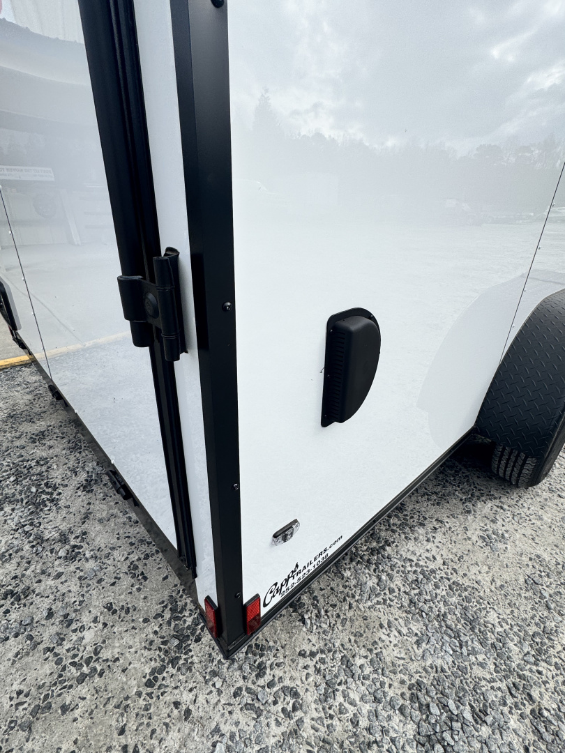 New 2026 Anvil AT7X16TA2WBO+9 WHITE W/BLACKOUT PKG Cargo / Enclosed Trailer