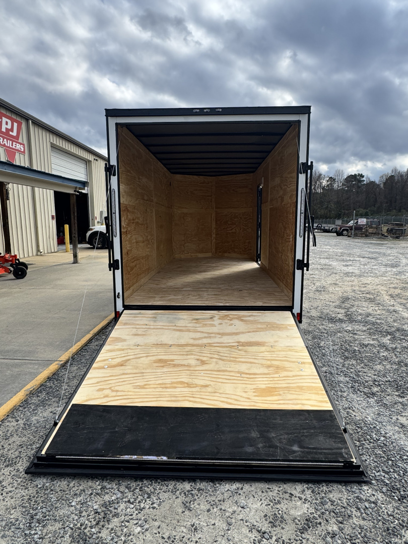 New 2026 Anvil AT7X16TA2WBO+9 WHITE W/BLACKOUT PKG Cargo / Enclosed Trailer