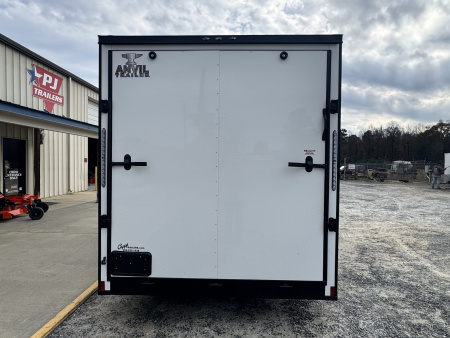 New 2026 Anvil AT7X16TA2WBO+9 WHITE W/BLACKOUT PKG Cargo / Enclosed Trailer