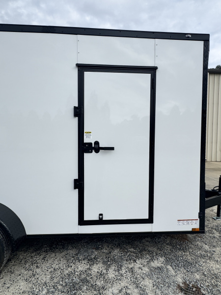 New 2026 Anvil AT7X16TA2WBO+9 WHITE W/BLACKOUT PKG Cargo / Enclosed Trailer