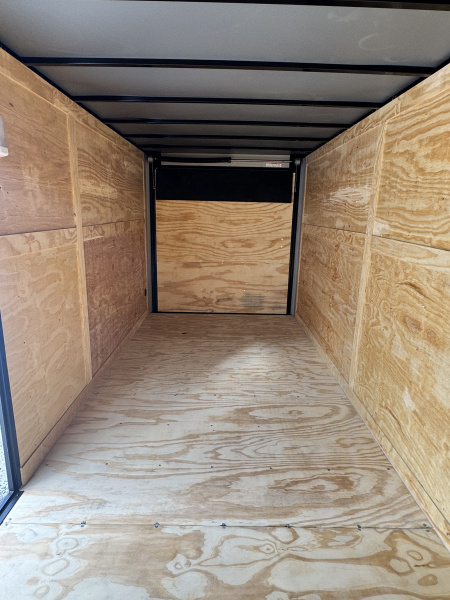 New 2026 Anvil AT7X16TA2WBO+9 WHITE W/BLACKOUT PKG Cargo / Enclosed Trailer