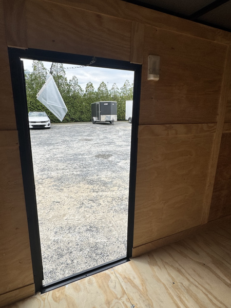 New 2026 Anvil AT7X16TA2WBO+9 WHITE W/BLACKOUT PKG Cargo / Enclosed Trailer