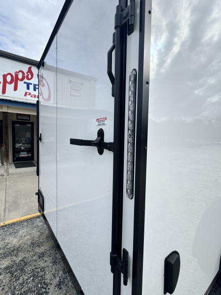 New 2026 Anvil AT7X16TA2WBO+9 WHITE W/BLACKOUT PKG Cargo / Enclosed Trailer