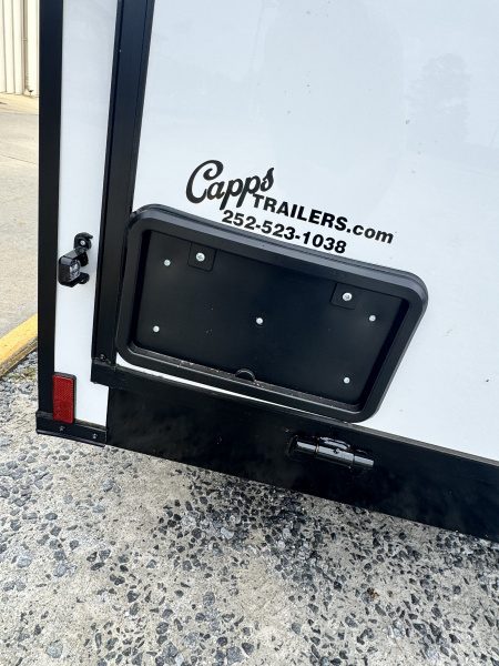 New 2026 Anvil AT7X16TA2WBO+9 WHITE W/BLACKOUT PKG Cargo / Enclosed Trailer