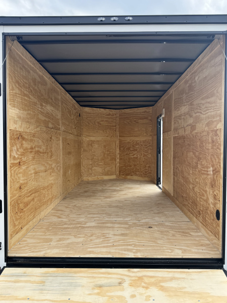 New 2026 Anvil AT7X16TA2WBO+9 WHITE W/BLACKOUT PKG Cargo / Enclosed Trailer