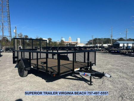 New 2025 TEXAS BRAGG TRAILERS 6x12LD w/ 2' Sides & Gate Utility Trailer