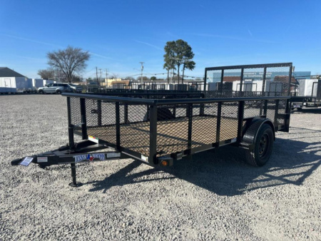 New 2025 TEXAS BRAGG TRAILERS 6x12LD w/ 2' Sides & Gate Utility Trailer