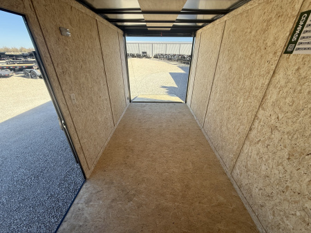 New 2026 Compass 7'x14' Enclosed Cargo Trailer - Indigo DLX