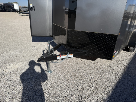 New 2026 Compass 7'x14' Enclosed Cargo Trailer - Indigo DLX