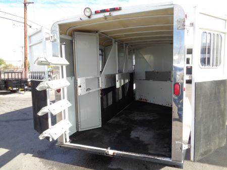 Used 2002 Circle J * Mirage 4H GN * 4 Horse Gooseneck Horse Trailer