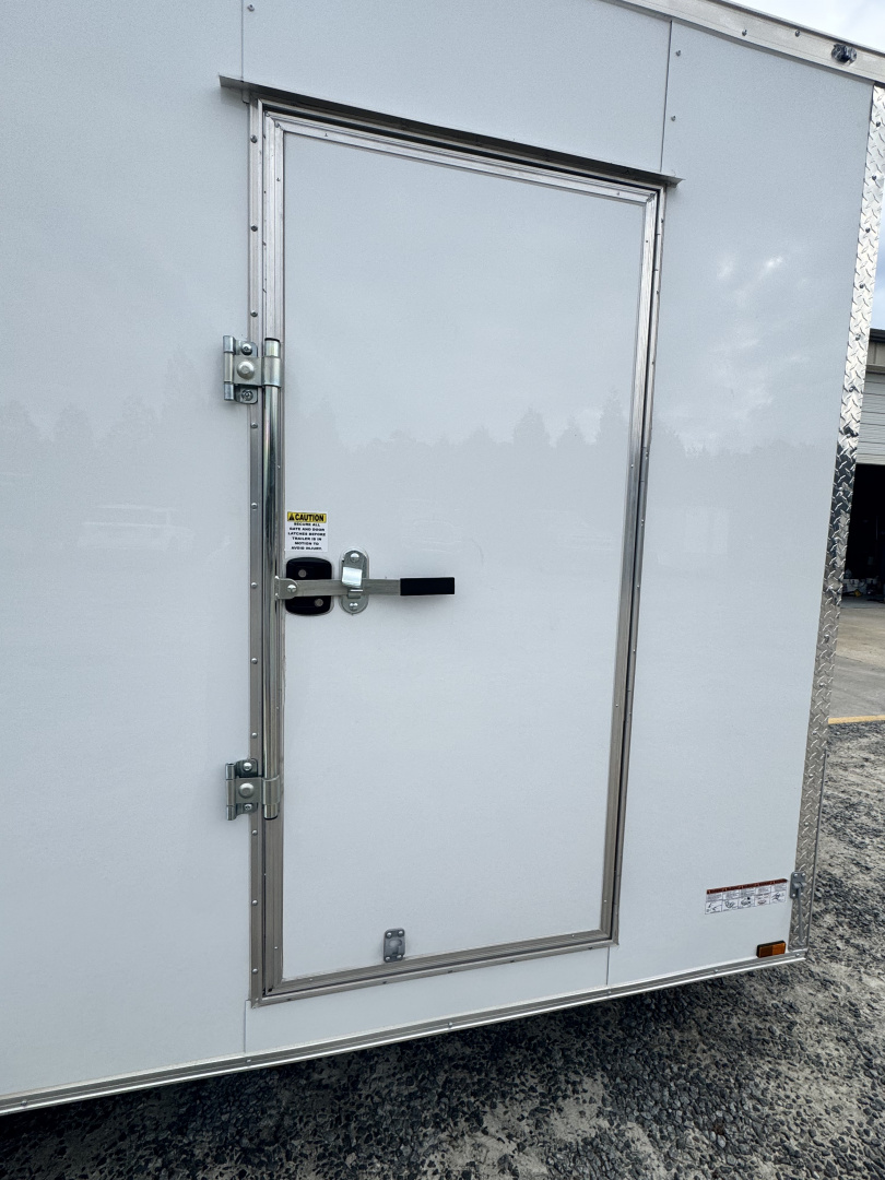 New 2026 Anvil AT7X16TA2W+9 WHITE Cargo / Enclosed Trailer