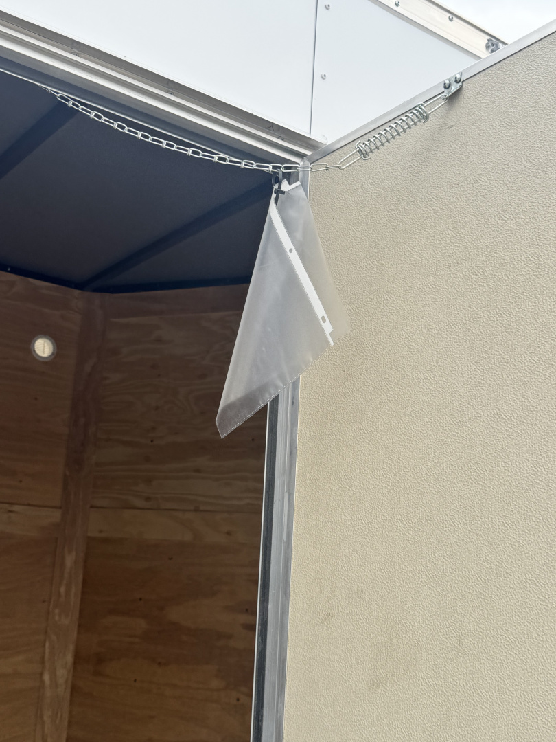 New 2026 Anvil AT7X16TA2W+9 WHITE Cargo / Enclosed Trailer