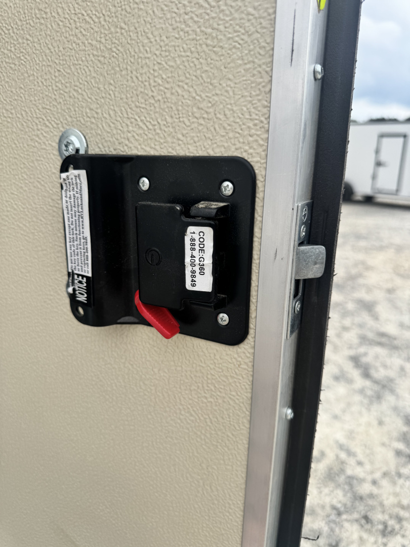 New 2026 Anvil AT7X16TA2W+9 WHITE Cargo / Enclosed Trailer