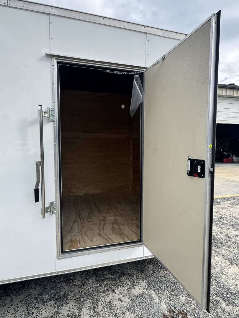 New 2026 Anvil AT7X16TA2W+9 WHITE Cargo / Enclosed Trailer