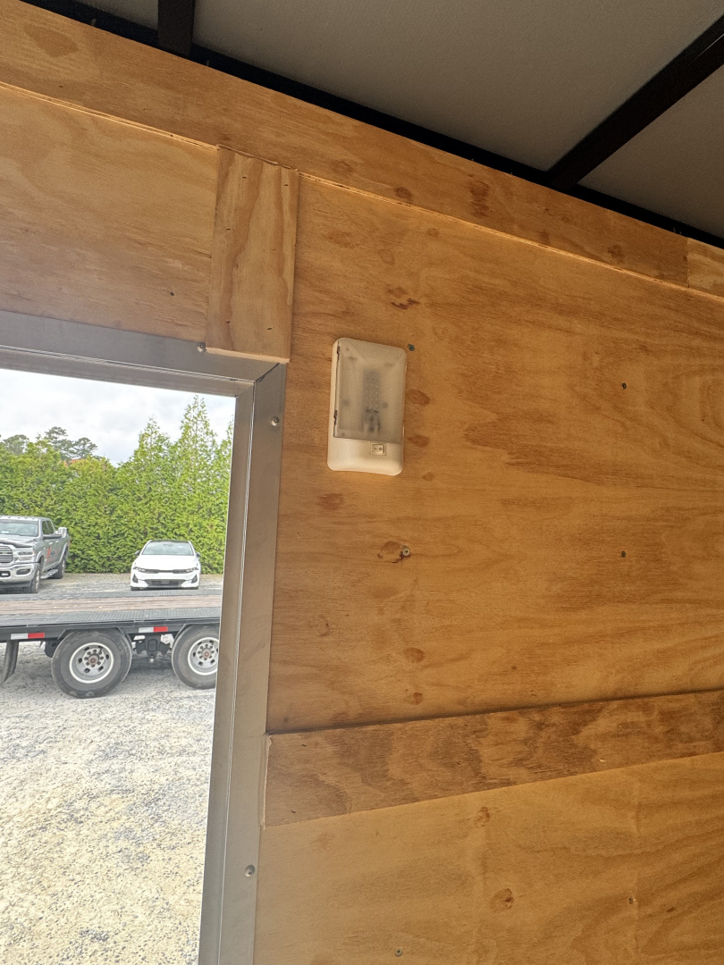 New 2026 Anvil AT7X16TA2W+9 WHITE Cargo / Enclosed Trailer