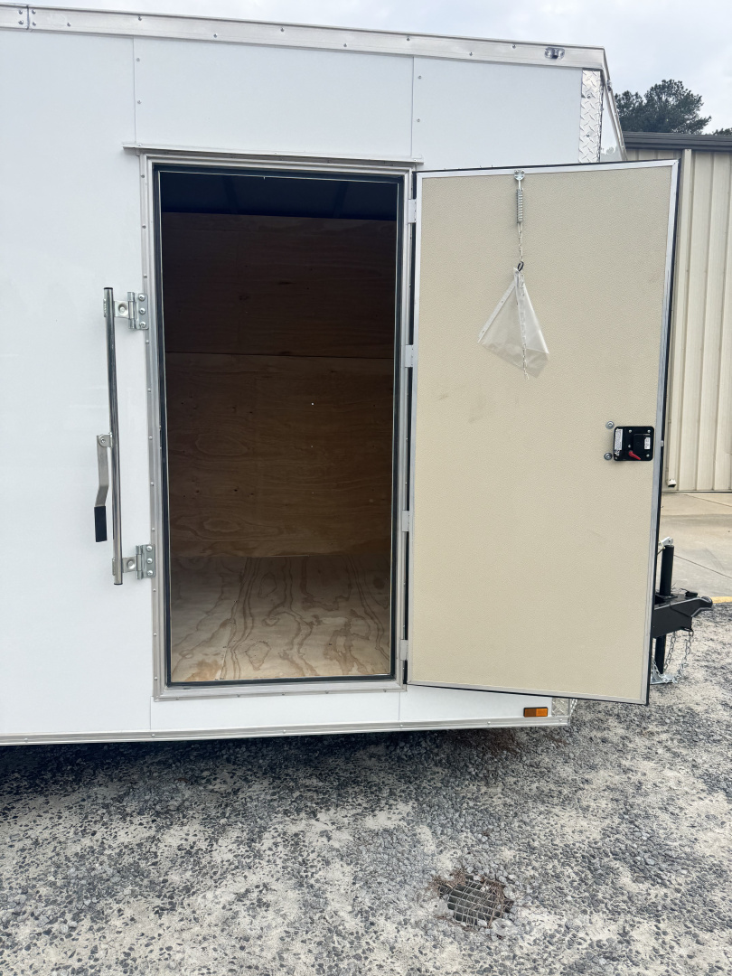 New 2026 Anvil AT7X16TA2W+9 WHITE Cargo / Enclosed Trailer