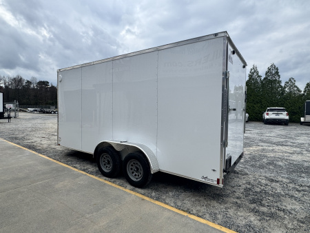 New 2026 Anvil AT7X16TA2W+9 WHITE Cargo / Enclosed Trailer
