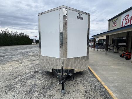 New 2026 Anvil AT7X16TA2W+9 WHITE Cargo / Enclosed Trailer