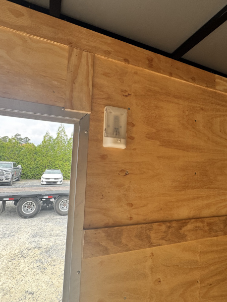 New 2026 Anvil AT7X16TA2W+9 WHITE Cargo / Enclosed Trailer