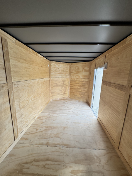 New 2026 Anvil AT7X16TA2W+9 WHITE Cargo / Enclosed Trailer