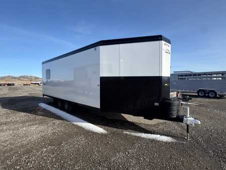 New 2026 Trails West 28' RPM BP Snowmobile Trailer