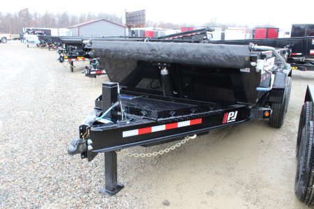 New 2026 PJ Trailers 14' DT1 15.4K GVWR VOYAGER Dump Trailer