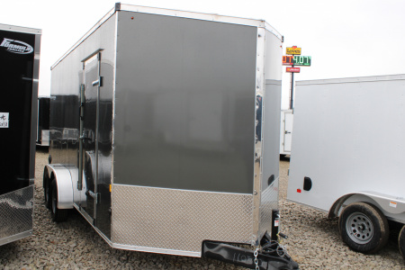 New 2026 Interstate Trailers 7X16 + 12  R Cargo / Enclosed Trailer