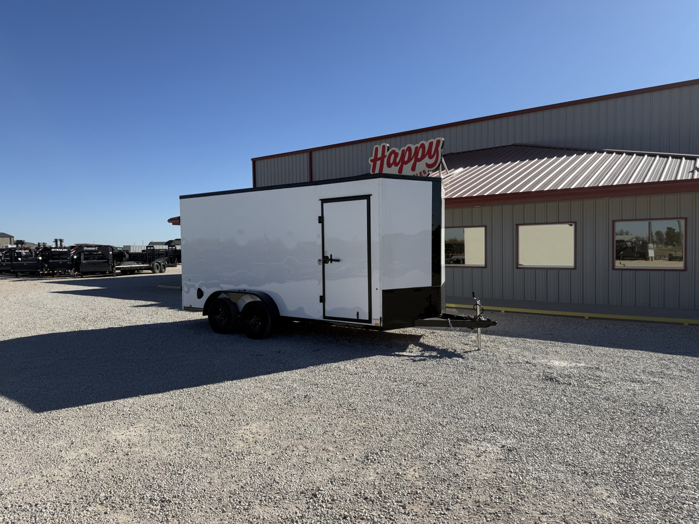 New 2026 Compass 7'x16' Enclosed Cargo Trailer - Indigo DLX