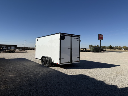 New 2026 Compass 7'x16' Enclosed Cargo Trailer - Indigo DLX