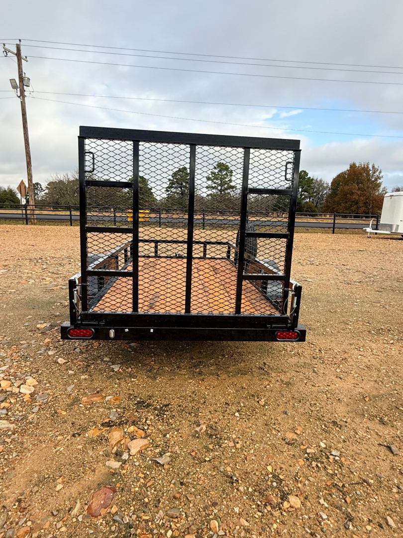 New 2026 Diamond T 510 Single Axle Utility Trailer, Rear Ramp Gate, Spare