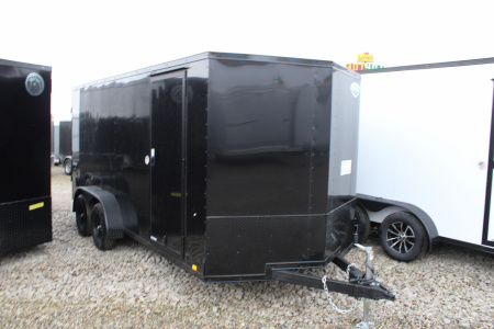 New 2026 Impact Trailers 7X16 + 12  R Cargo / Enclosed Trailer