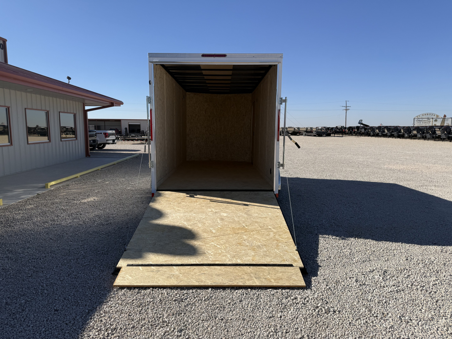 New 2026 Compass 7'x16' Enclosed Cargo Trailer - Indigo DLX