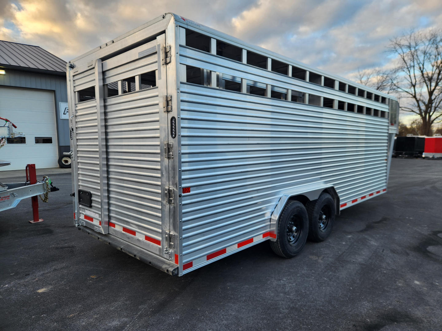 New 2026 Frontier Trailers 8X20LIVESTOCK Stock / Stock Combo Trailer