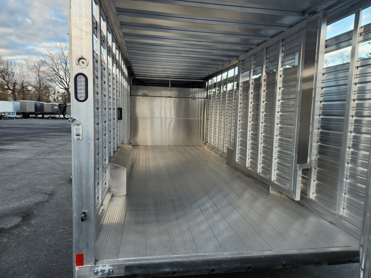 New 2026 Frontier Trailers 8X20LIVESTOCK Stock / Stock Combo Trailer